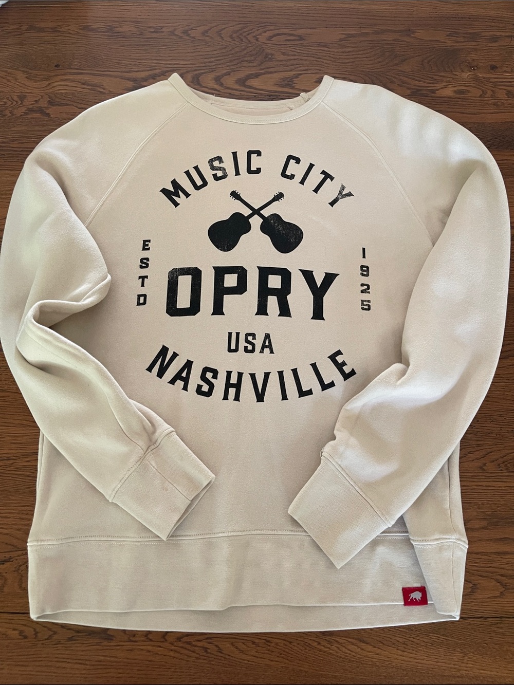 Nashville Opry Cream Crewneck Sweatshirt